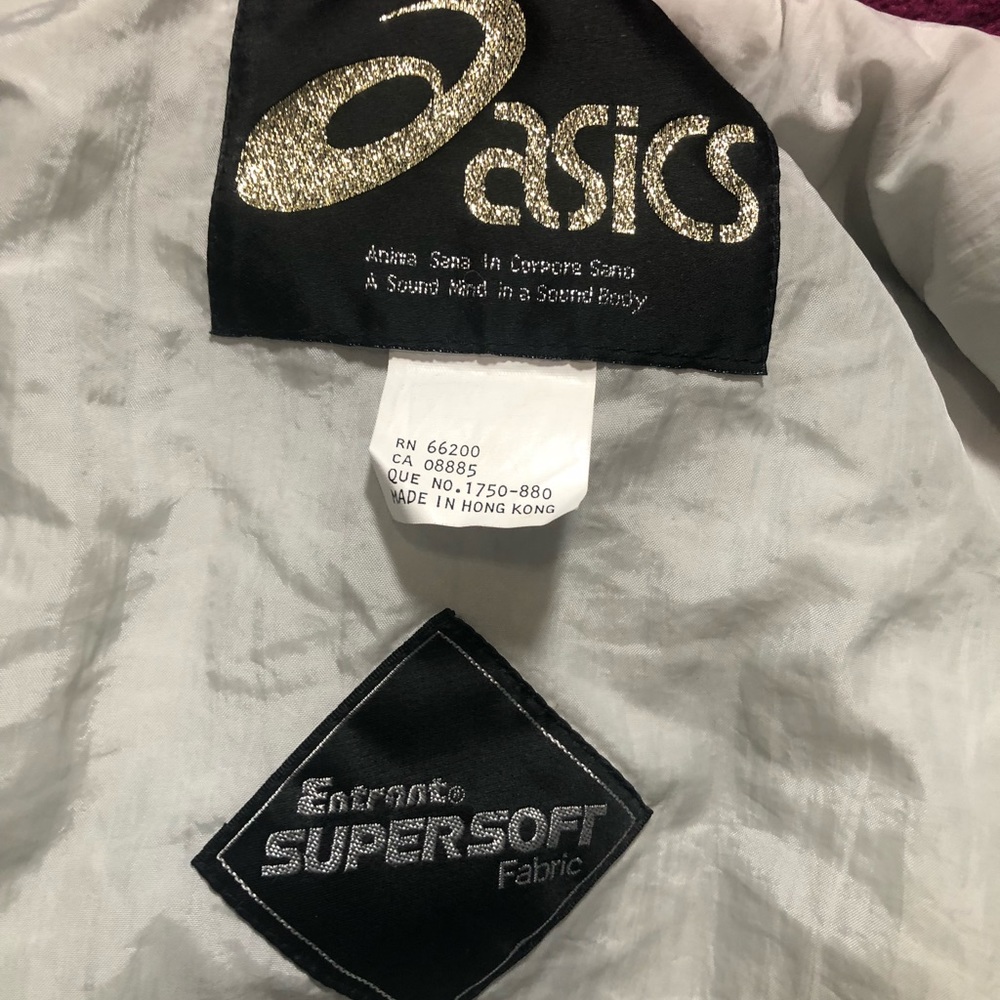 NWOT VTG ASICS 80s 90s Ski Winter Jacket Size 6 - Picture 8 of 8